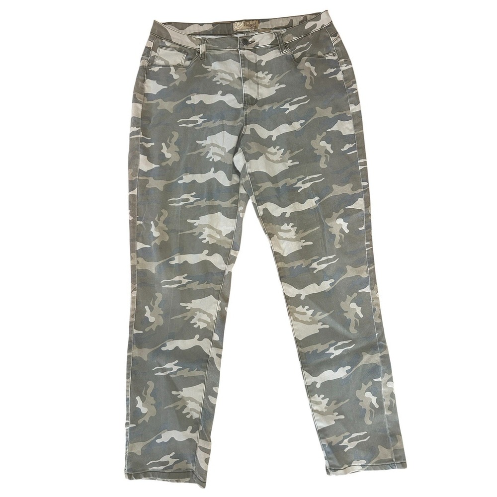Hybrid & Company Womans SZ 20 Camo Jeans